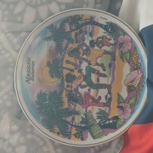 Nassau Bahamas Souvenir Plate